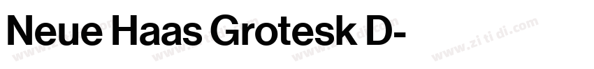 Neue Haas Grotesk D字体转换 Neue Haas Grotesk D字体转换
